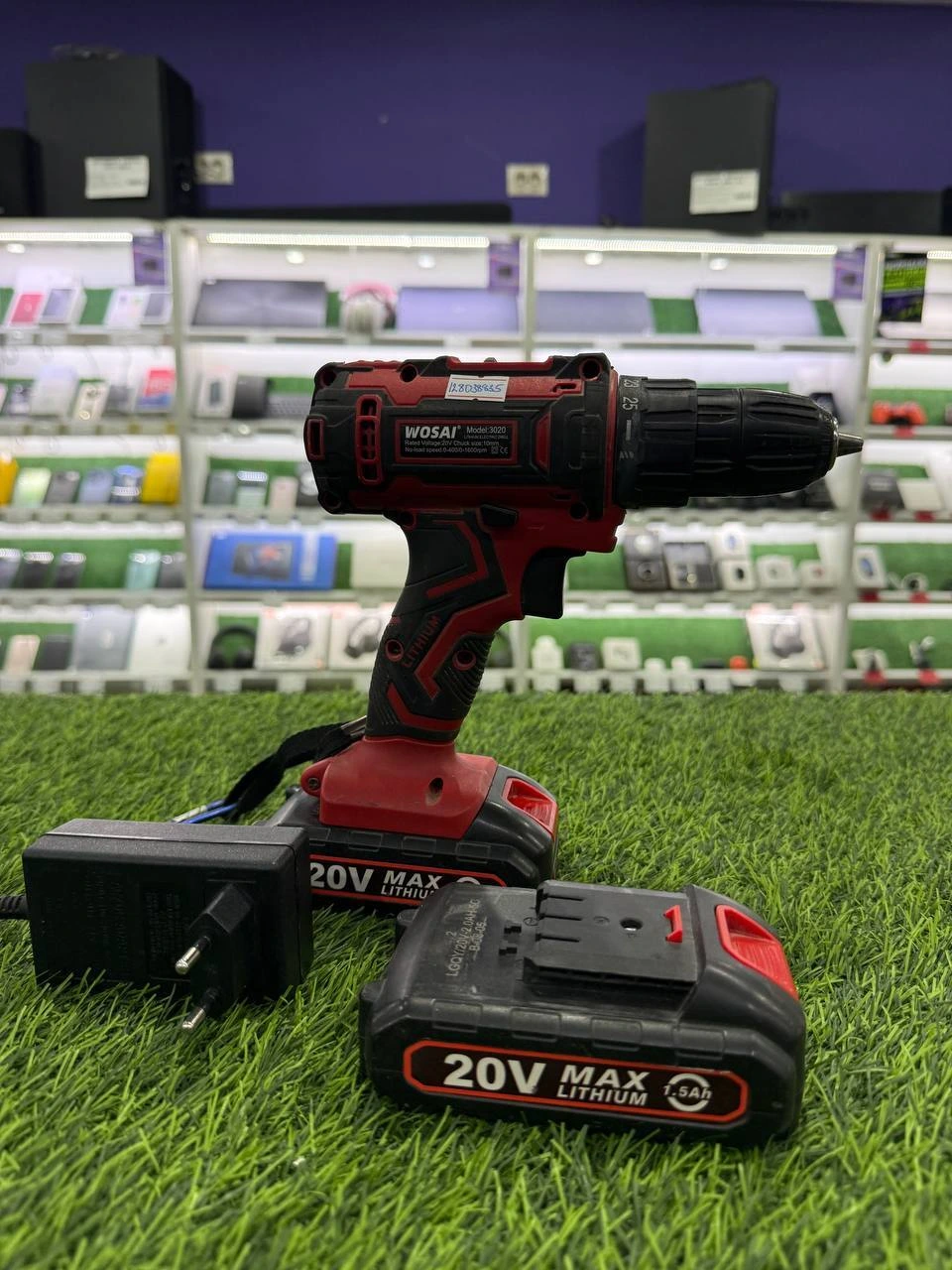 Дрель-шуруповерт WOSAI WS-3020