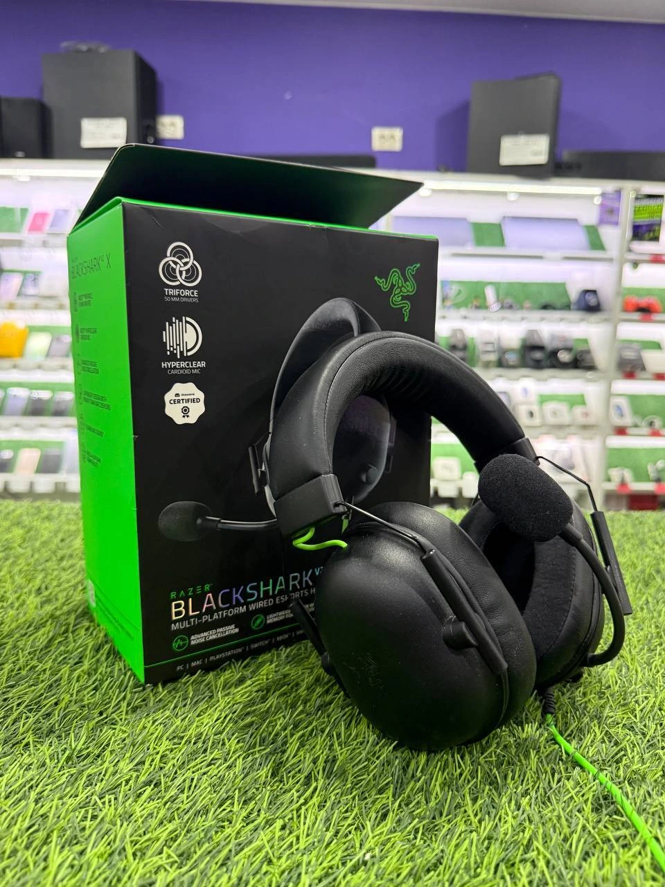Наушники Razer Blackshark v2x черные