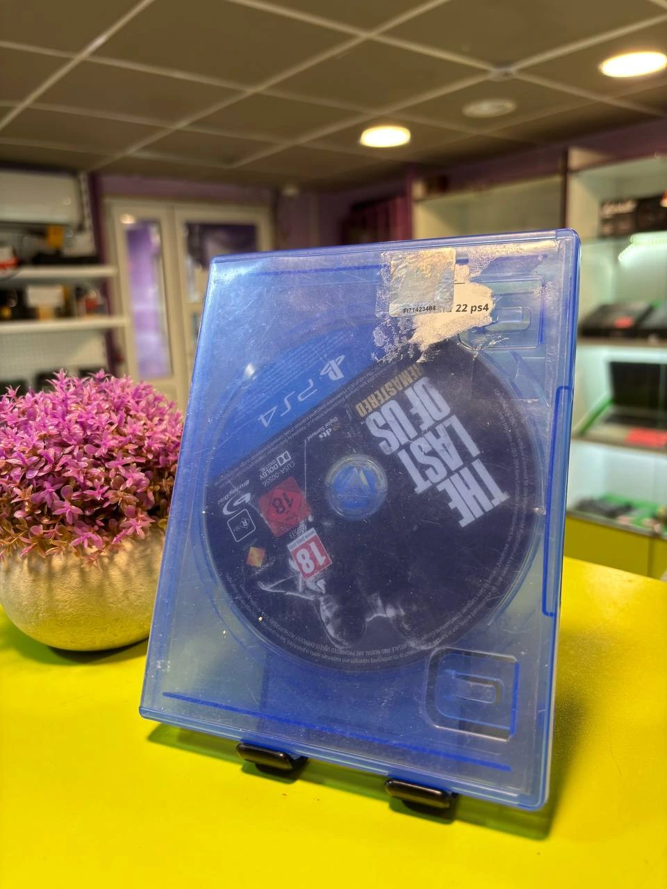 Диск на PS4 The Last of us remaster